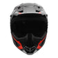 LS2 MX706 COZ Frontier II Helmet - Red / Black / Titanium 06