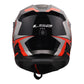 LS2 MX706 COZ Frontier II Helmet - Red / Black / Titanium 06