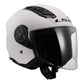 LS2 OF616 Airflow II Helmets - White 06