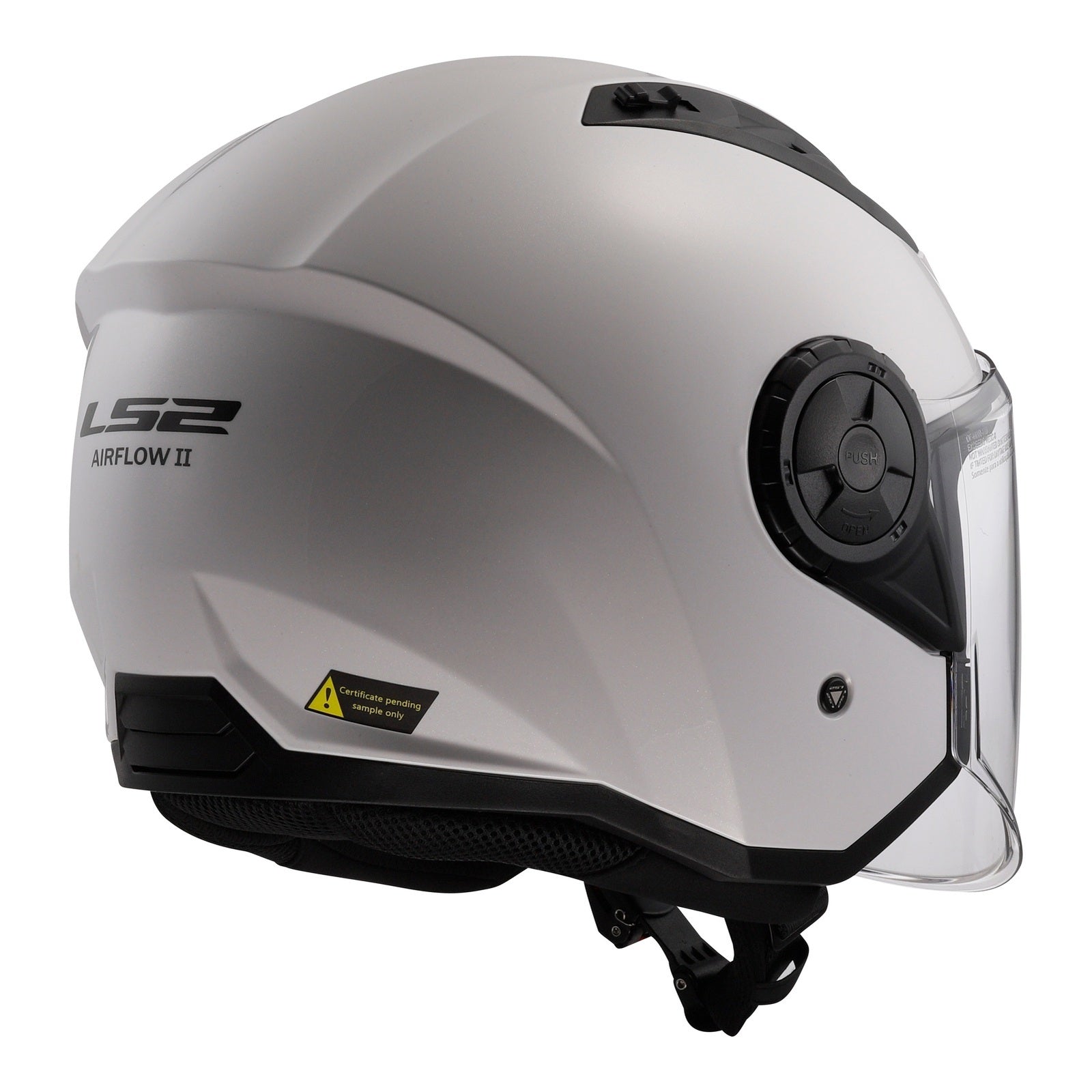 LS2 OF616 Airflow II Helmets - White 06