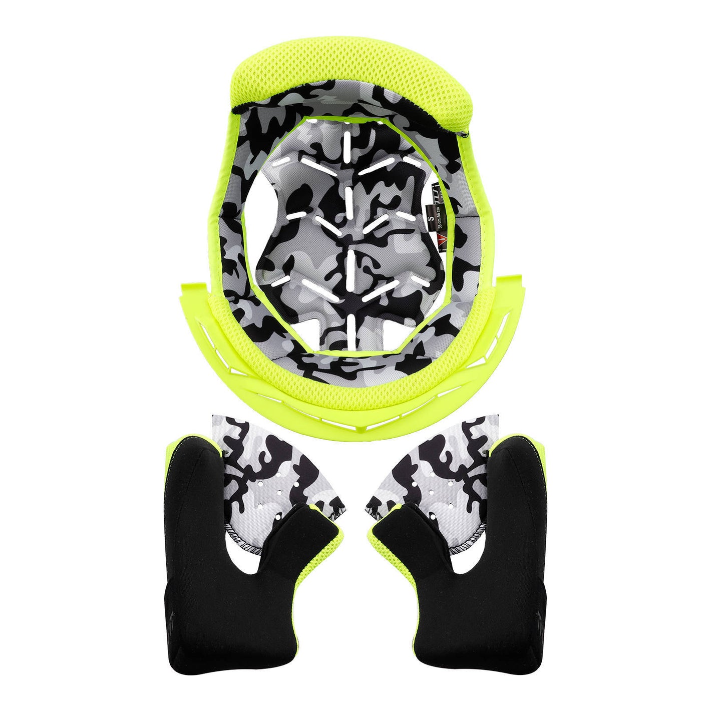 LS2 MX437 Fast Evo Liner - Hi-Vis Yellow