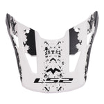 LS2 COZ Peak Hyde - Black / White