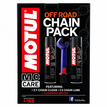 Motul OFF-Road Chain Care Pack - FREE Chain Brush