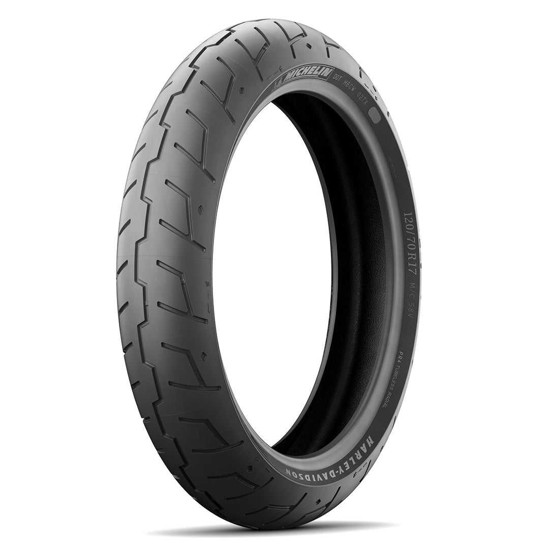 Michelin 120/70-17 Scorcher 21 Harley Front Tyre - 58V Radial TL