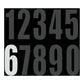 DRC Motion Standard Number MX3 White 6