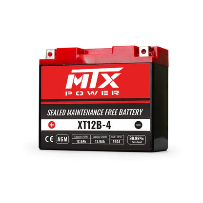 MTX XT12B-4 AGM Power Battery - YT12B-BS