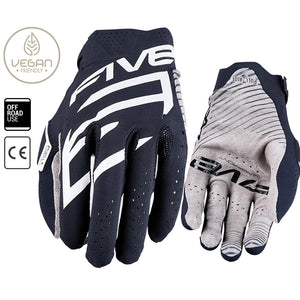 Five MXF Race MX Gloves - Black