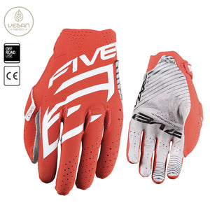 Five MXF Race MX Gloves - Red