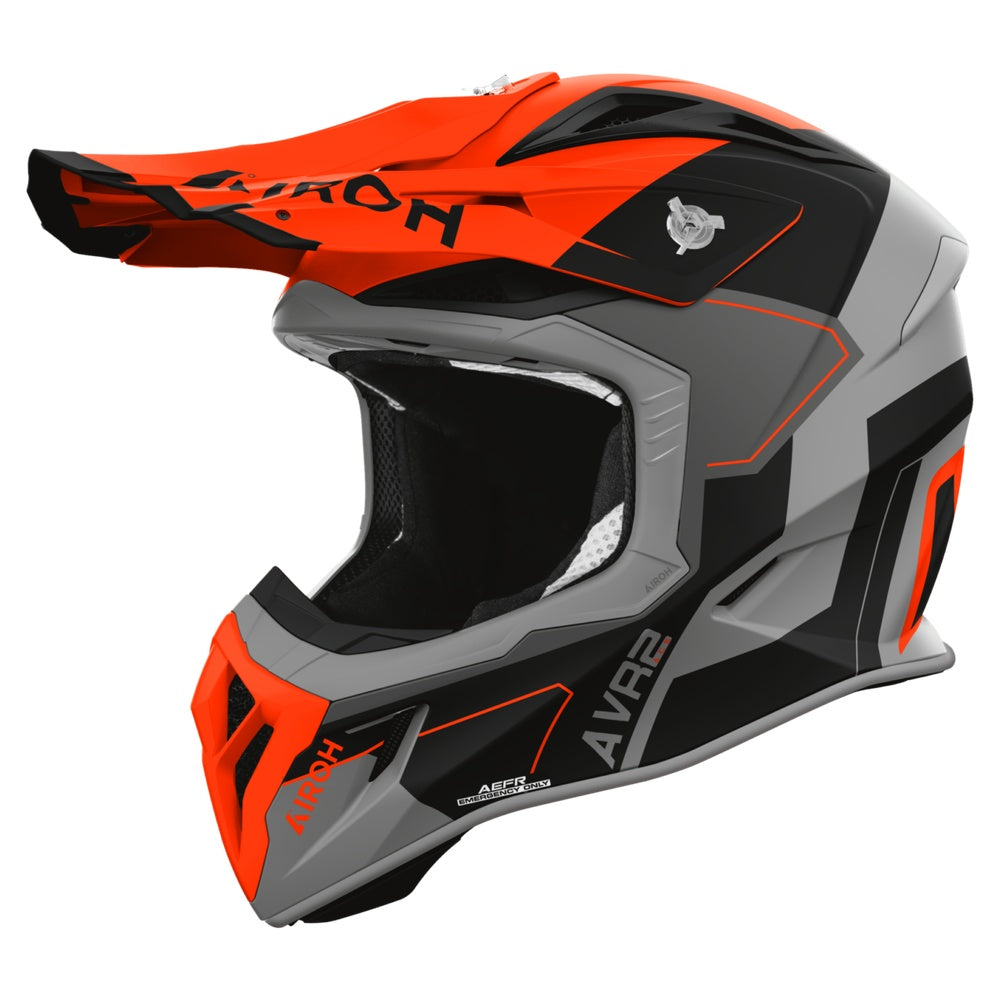 Airoh Aviator Ace 2 Helmet - Matte Shield Orange