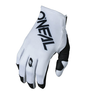 Oneal Mayhem Adult MX Gloves - Rider White