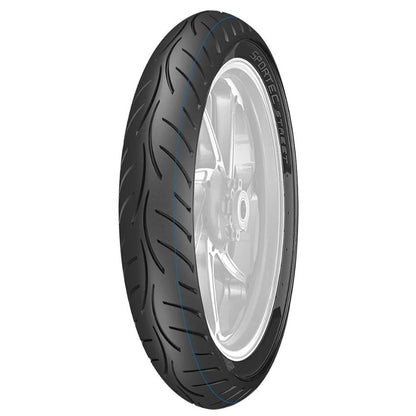 Metzeler 80/90-17 Sportec Street Front/Rear Tyre - Bias 44S TL