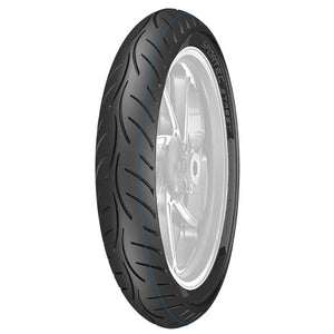 Metzeler 100/80-17 Sportec Street Front Tyre - Bias 52H TL