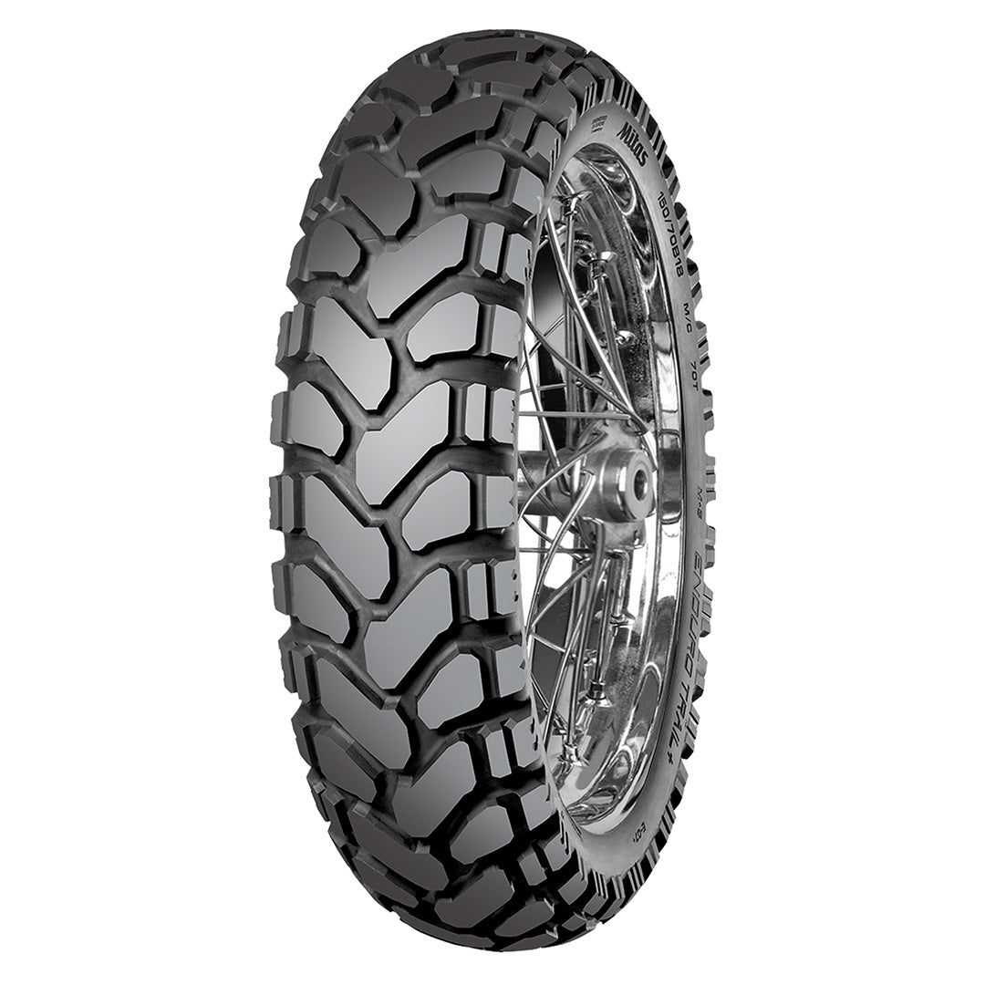 Mitas 140/80-18 Enduro Trail+ Rear Tyre - Bias 70H TL/TT