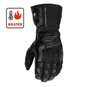 Motodry Hotham Heated Motorcycle Gloves - Black