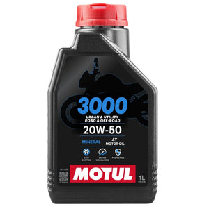 Motul 3000 20W50 Mineral Oil - 1 Litre