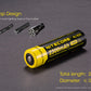 NITECORE LI-ION RECHARGEABLE BATTERY 18650 (3.7v / 2300mAh)