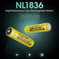 NITECORE LI-ION RECHARGEABLE 18650 BATTERY 3600MAH 3.6V