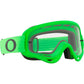 Oakley OFrame Adult MX Goggles - Green - Clear Lens