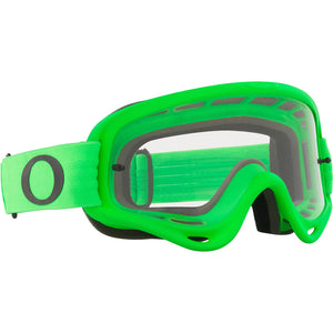 Oakley OFrame Adult MX Goggles - Green - Clear Lens