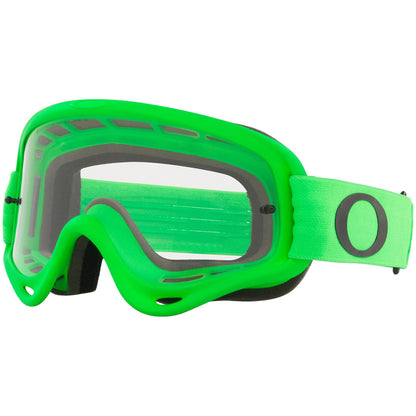 Oakley OFrame Adult MX Goggles - Green - Clear Lens