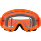 Oakley OFrame Adult MX Goggles - Orange - Clear Lens