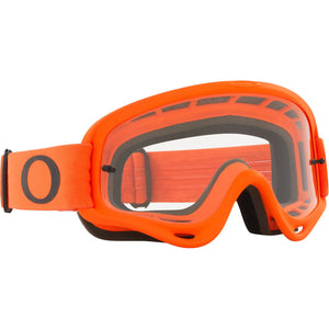 Oakley OFrame Adult MX Goggles - Orange - Clear Lens