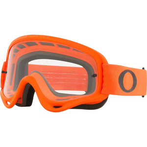 Oakley OFrame Adult MX Goggles - Orange - Clear Lens