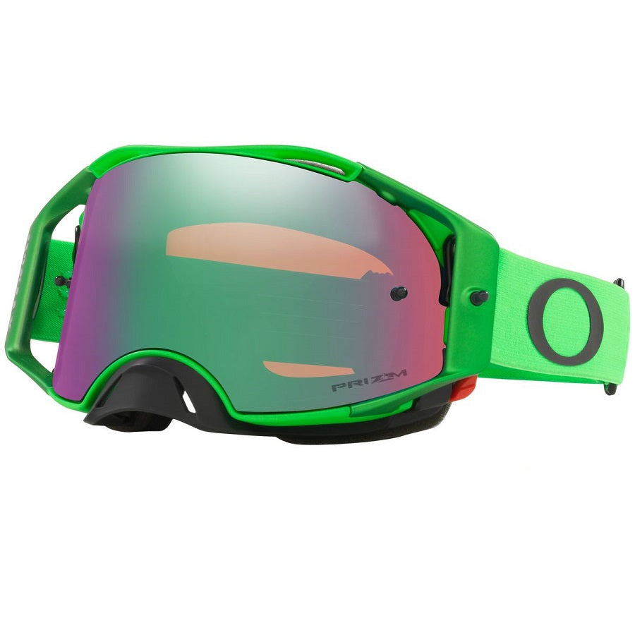 Oakley Airbrake Adult MX Goggles - Green - Prizm Jade Lens