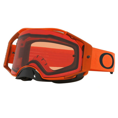 Oakley Airbrake Adult MX Goggles - Orange - Prizm Bronze Lens