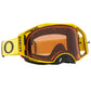 Oakley Airbrake Adult MX Goggles - Yellow - Prizm Bronze Lens