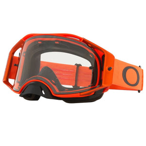 Oakley Airbrake Adult MX Goggles - Orange - Clear Lens