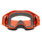 Oakley Airbrake Adult MX Goggles - Orange - Clear Lens