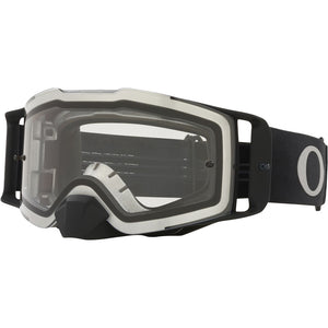 Oakley Front Line Adult MX Goggles - Tuff Blocks Black Gunmetal - Clear Lens