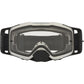 Oakley Front Line Adult MX Goggles - Tuff Blocks Black Gunmetal - Clear Lens