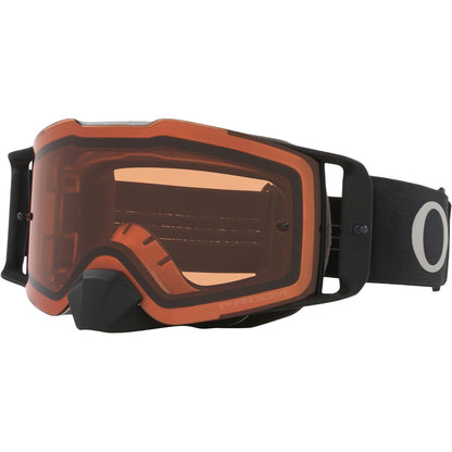 Oakley Front Line Adult MX Goggles - Tuff Blocks Gunmetal Bronze - Prizm Bronze Lens