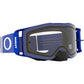 Oakley Front Line Adult MX Goggles - Blue - Clear Lens