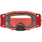 Oakley Front Line Adult MX Goggles - Red - Clear Lens