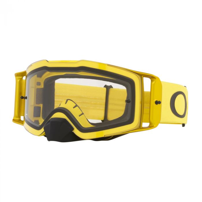 Oakley Front Line Adult MX Goggles - Yellow - Clear Lens