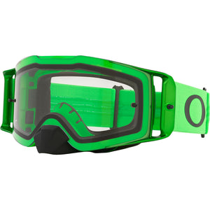 Oakley Front Line Adult MX Goggles - Green - Clear Lens