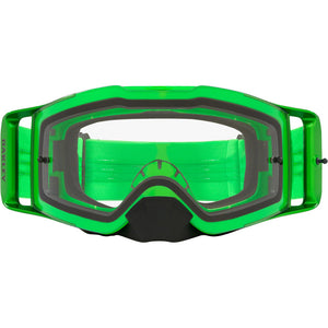 Oakley Front Line Adult MX Goggles - Green - Clear Lens