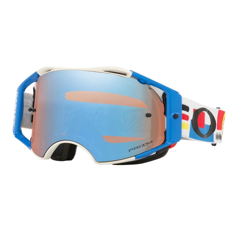 Oakley Airbrake Adult MTB Goggles - TLD Drop In - Prizm Sapphire Iridium Lens