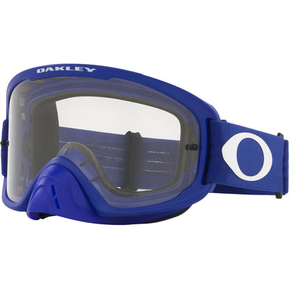 Oakley OFrame 2.0 Pro Adult MX Goggles - Blue - Clear Lens