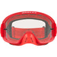 Oakley OFrame 2.0 Pro Adult MX Goggles - Red - Clear Lens