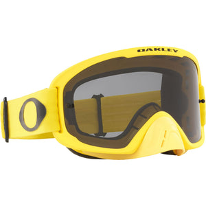 Oakley OFrame 2.0 Pro Adult MX Goggles - Yellow - Dark Grey Lens