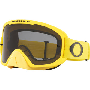 Oakley OFrame 2.0 Pro Adult MX Goggles - Yellow - Dark Grey Lens