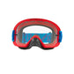 Oakley OFrame 2.0 Pro Adult MX Goggles - Angle Red - Clear Lens