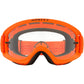 Oakley OFrame 2.0 XS Pro Youth MX Goggles - Orange - Clear Lens