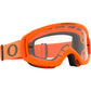 Oakley OFrame 2.0 XS Pro Youth MX Goggles - Orange - Clear Lens