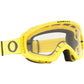 Oakley OFrame 2.0 XS Pro Youth MX Goggles - Yellow - Clear Lens