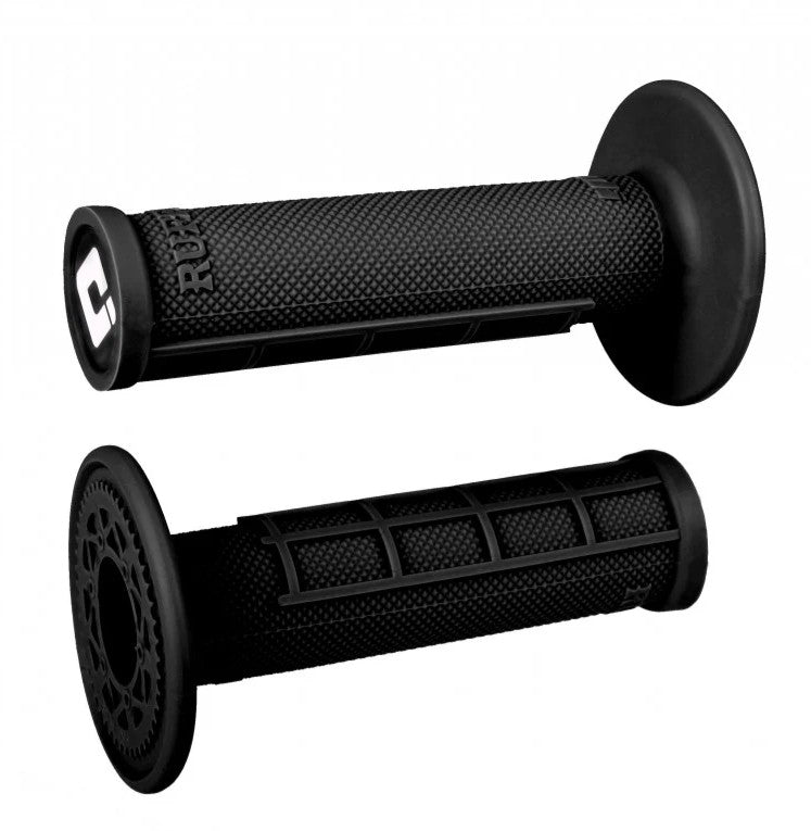 ODI Ruffian 1/2 Waffle Single Ply Medium MX Grips - Black